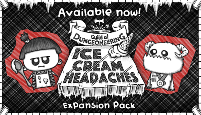 Second Adventure Pack ‘Ice Cream Headaches’ for Card Based RPG Guild of Dungeoneering Launches for iOS and Android