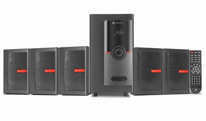 Zebronics announces its Monster Sound ‘Alto’ 5.1 speaker exclusive to Home theater thrills, priced at Rs. 4949/-