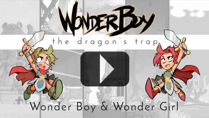 Wonder Boy: The Dragon's Trap - Introducing Wonder Boy... and Wonder Girl!
