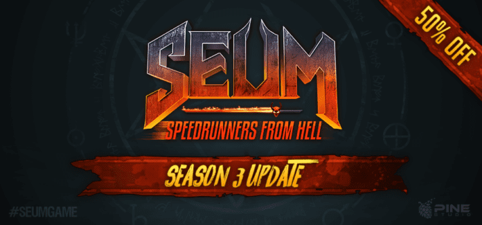[SEUM: Speedrunners from Hell] New Speedrunning Season Starting Today: 11 Free New Levels + More Languages + 50% Off!