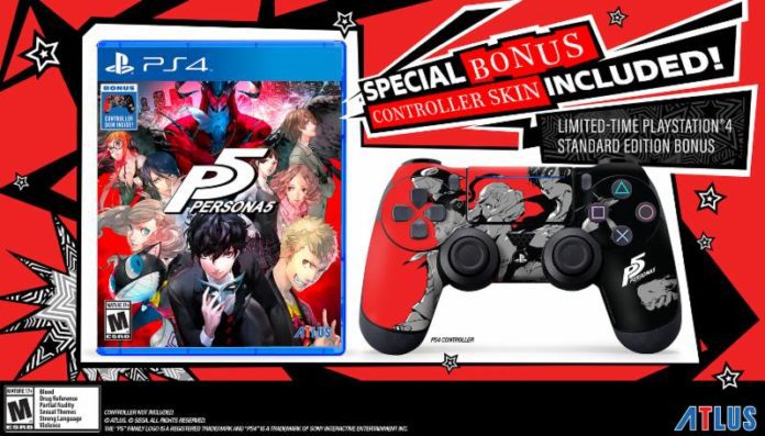 The Persona 5 Standard Edition Gets a Bonus Item!