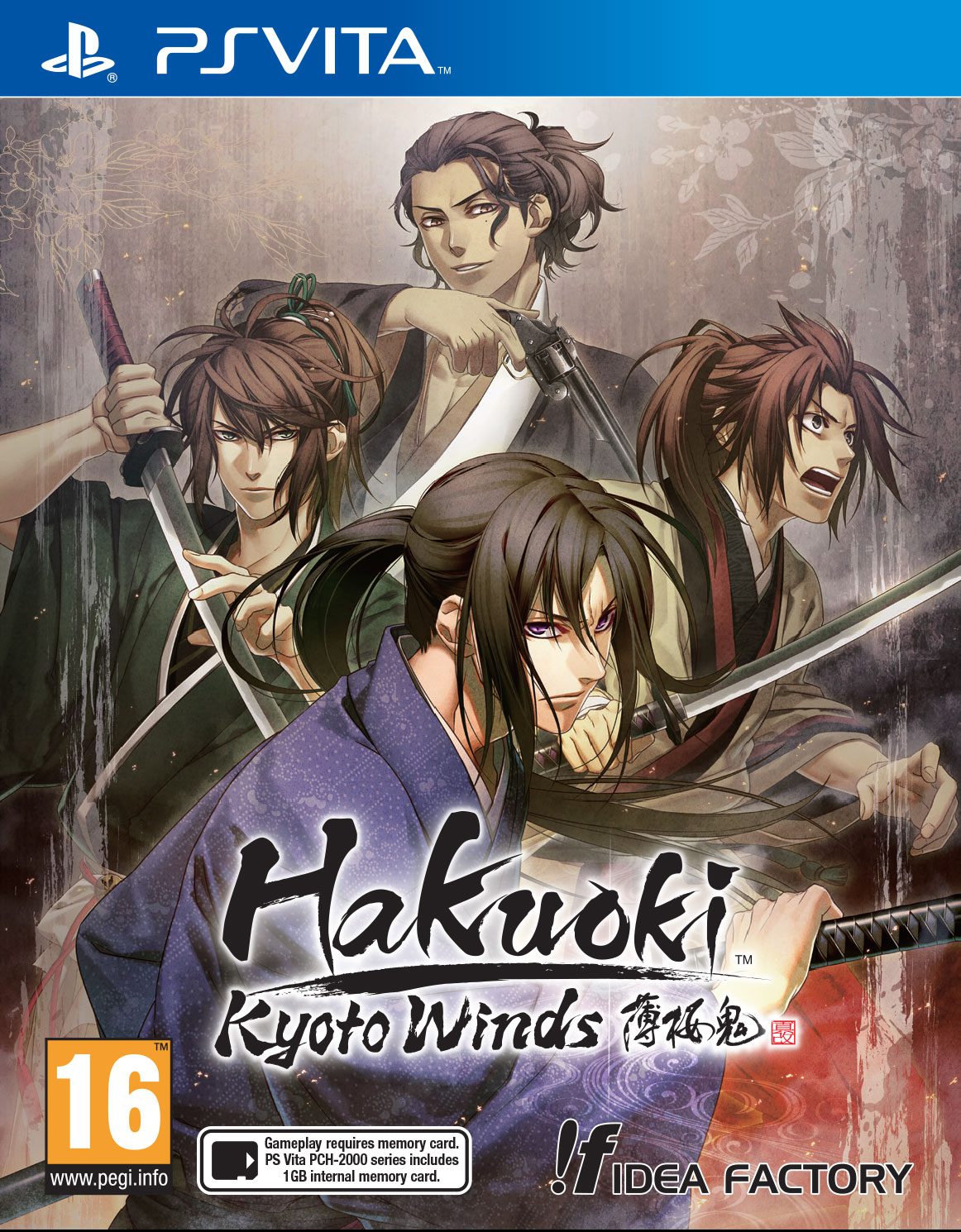 Hakuoki: Kyoto Winds Romances your Vita May 16/19 (NA/EU), plus new screenshots and covers!