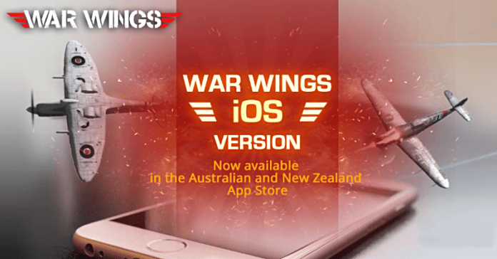 Mobile Gaming News: War Wings Now Available in Australia and New Zealand