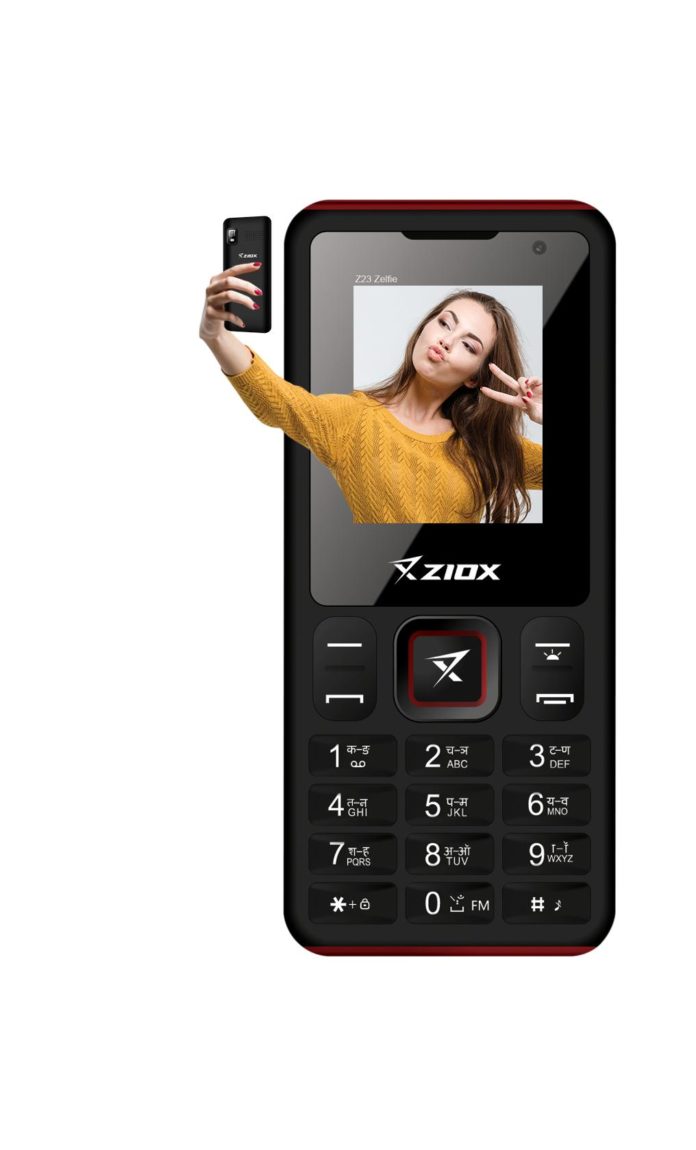 Ziox Mobiles announces ‘Z23 Zelfie’ with Big Battery and Selfie Camera in a feature phone; priced at Rs.1123/-