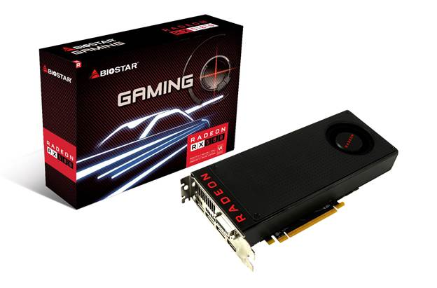 BIOSTAR Announces New AMD RADEON RX GPUs