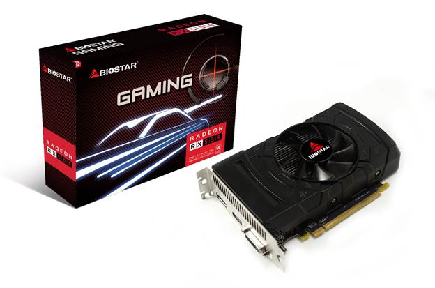 BIOSTAR Announces New AMD RADEON RX GPUs
