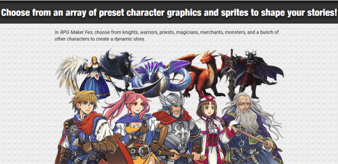 RPG Maker Fes - New Screenshots and System Info Revealed!