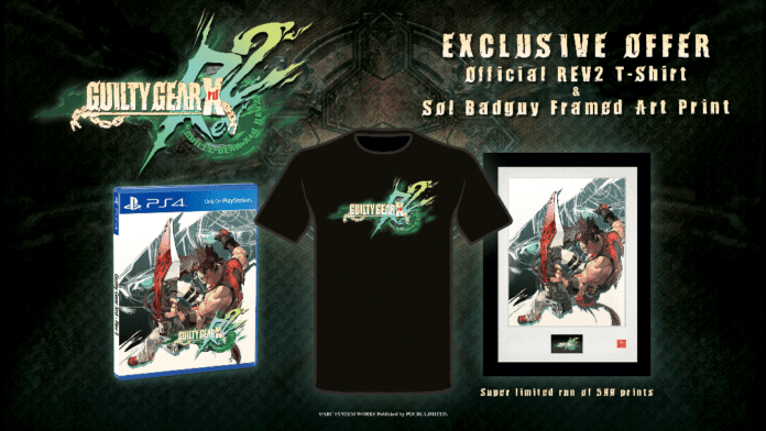 Announcing the Rice Exclusive Guilty Gear Xrd REV 2 Limited Edition, Numbered Art Prints Limited to 500 Copies