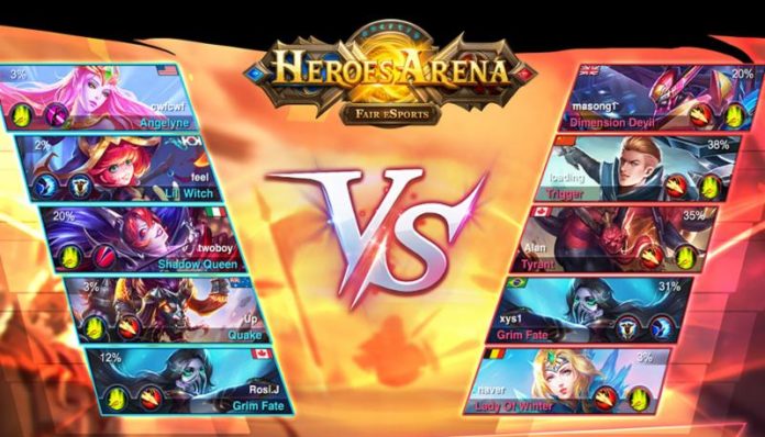 Mobile Gaming News: MOBA Game, Heroes Arena, Launches Worldwide (iOS/Android)
