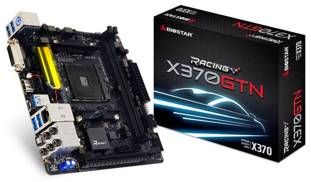 BIOSTAR Debuts World’s First and Only Mini-ITX Motherboard for AMD RYZEN