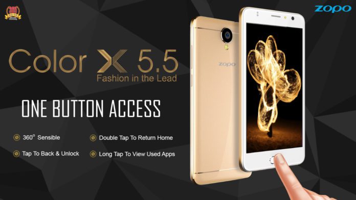 ZOPO launches the Color X 5.5 in India for Rs. 11,999