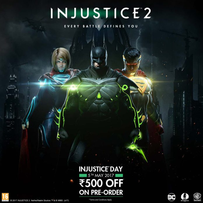 GAMES THE SHOP ANNOUNCES PRE-ORDER OFFER FOR INJUSTICE 2
