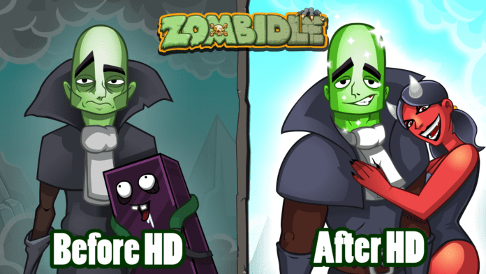 RAIN FIERY DEATH UPON YOUR ENEMIES WHILE LAUGHING MANIACALLY IN BERZERK STUDIO’S HIGH-DEFINITION ZOMBIDLE: REMONSTERED, NOW ON STEAM!