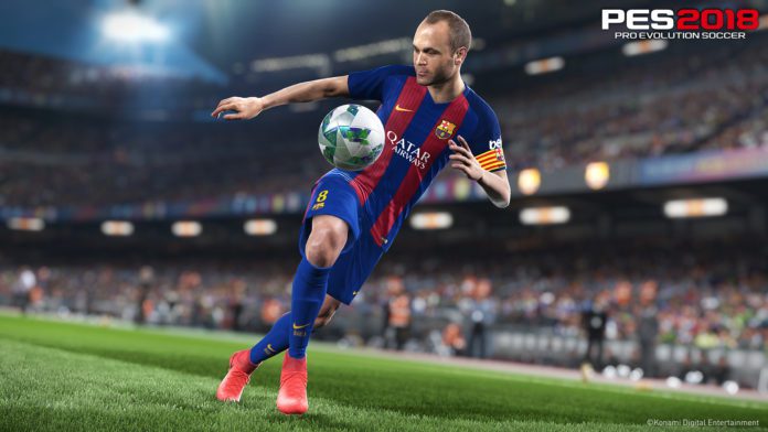 KONAMI looks to cement PES 2018's reputation as the definitive football title.