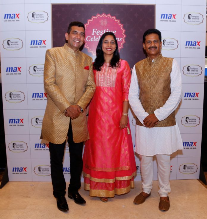 Max Fashion Launches ‘Festive Collection’ with Padma Shri Chef Sanjeev Kapoor & his Wife Alyona Kapoor
