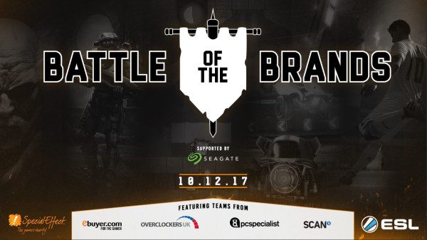 ESL UK announces Battle Of The Brands, Christmas charity derby for Special Effect