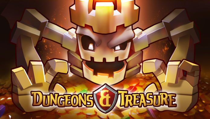 Dive deep for loot and weapons in Dungeons & Treasure VR