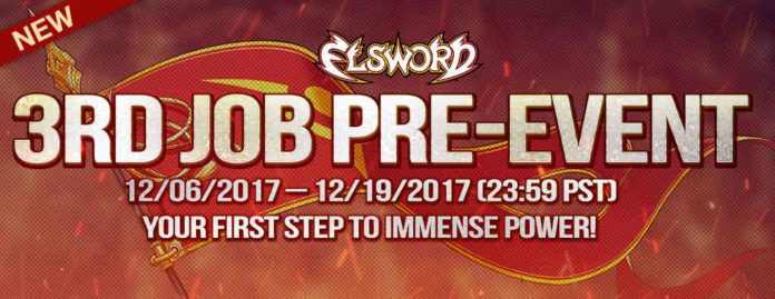 Elsword's 3rd Job Pre-Event Starts Today