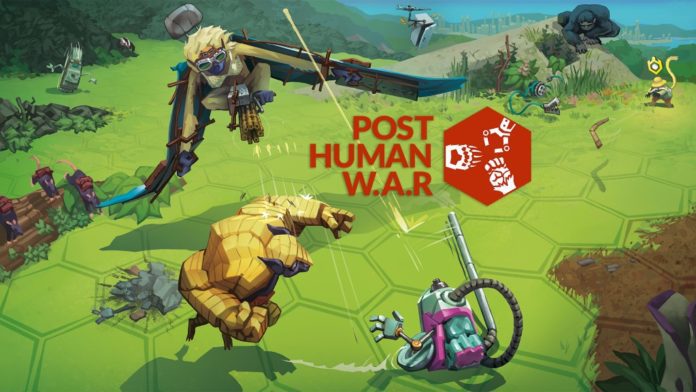 Indie Board Game Inspired Turn based Strategy Post Human W.A.R Available now on Steam Announcement
