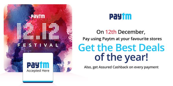 Enjoy best deals by shopping at your neighborhood stores using Paytm