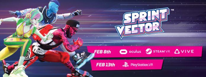 VR Studio Survios Launching Sprint Vector on Rift, HTC Vive (February 8) PSVR (February 13)