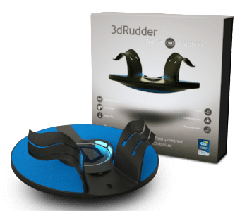 3dRudder New VR Foot Motion Controller Blackhawk Revealed with CES 2018 Innovation Award