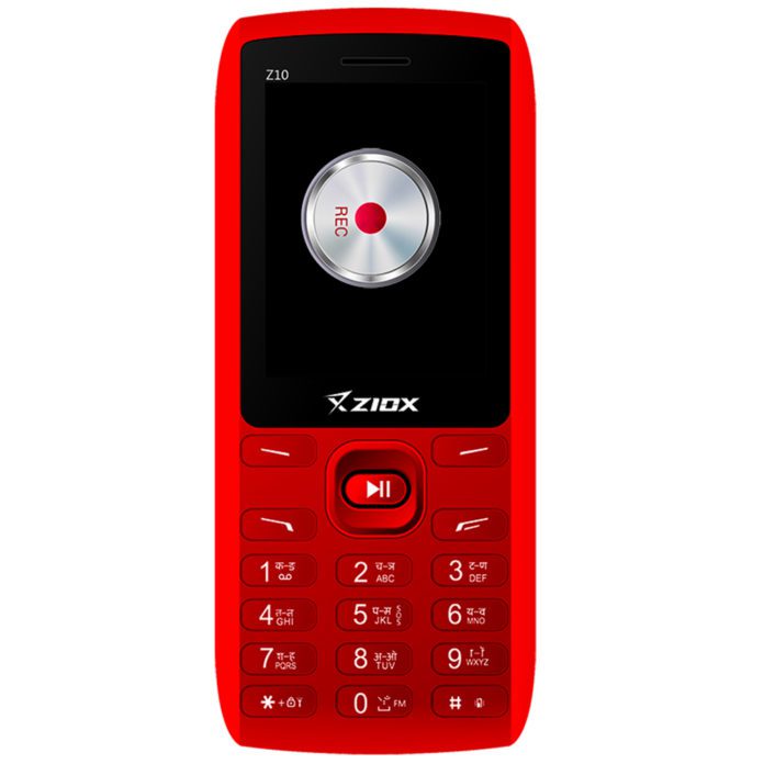 Ziox Mobiles announces the launch of One in All Feature Phone Z10 for Rs.1680/-