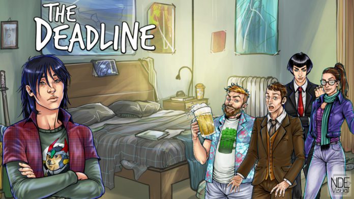 “The Deadline,” a wacky Visual Novel where the writer... is you! The Demo is out for PC/Mac/iOs/Android