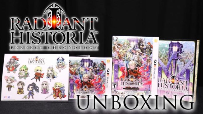 Experience the Power of Time Travel in the Radiant Historia: Perfect Chronology Launch Edition Unboxing Video