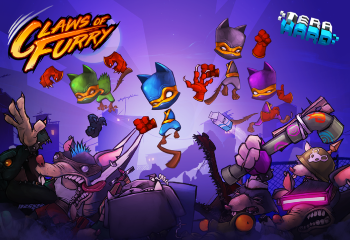 TEST YOUR NINJA SKILLS & BEAT’EM UP BADASSERY IN CLAWS OF FURRY