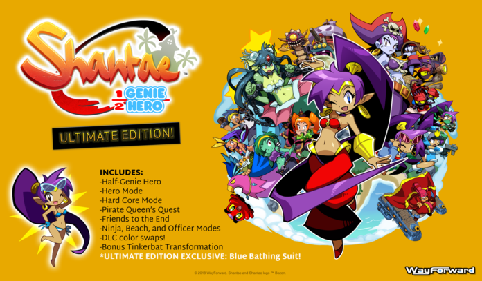 Shantae: Half Genie Hero Ultimate Edition! - Goes Digital!