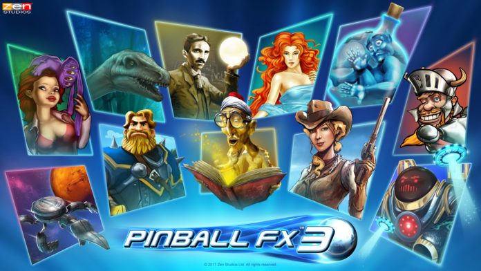 Zen Studios Welcomes Pinball FX3 Players to Jurassic World