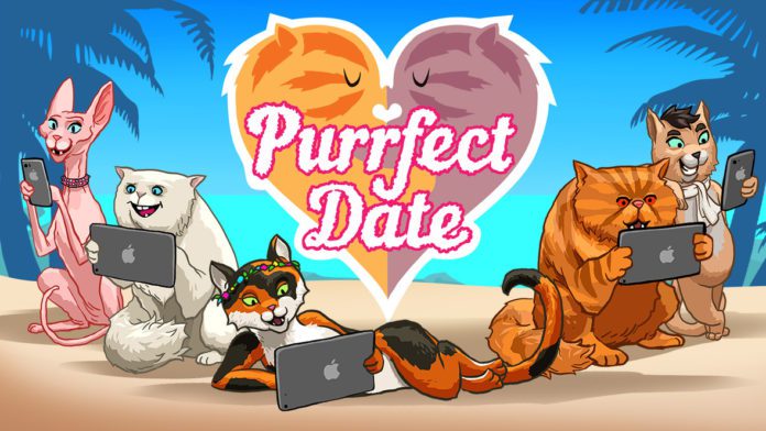 Cat dating sim 'Purrfect Date' for iOS to launch on Valentines Day! Cat-tastic new trailer!