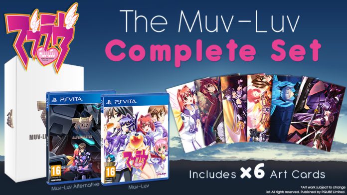 Introducing the Rice Exclusive Muv-Luv Complete Set Collector's Edition