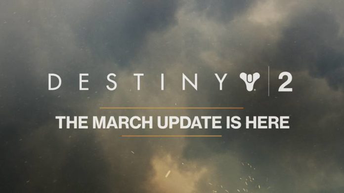 DESTINY 2 – MARCH UPDATE (1.1.4) AVAILABLE NOW