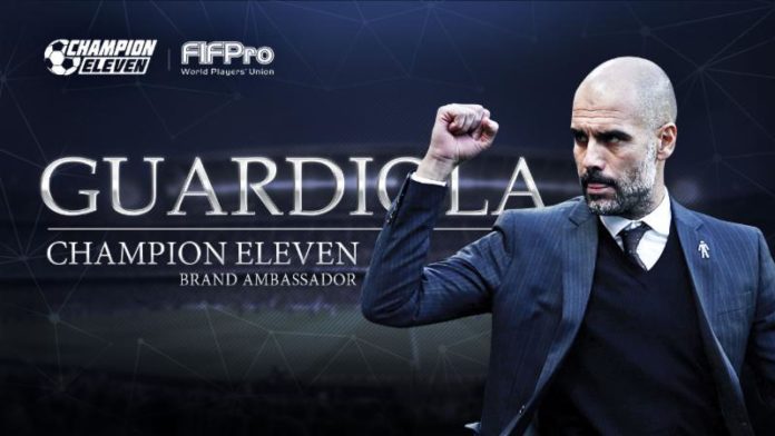 Pep Guardiola Named Global Promotional Ambassador for Champion Eleven
