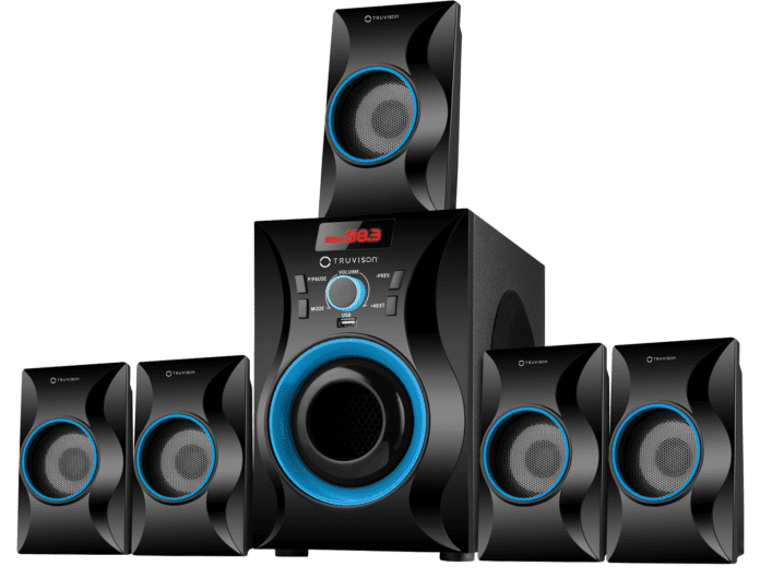 Truvison announces the latest 5.1 Multimedia Speaker TV-5025BT, priced for Rs. 5490/-