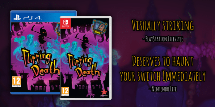 Flipping Death releases in physical formats TODAY for PlayStation®4 and Nintendo Switch