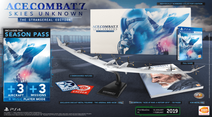 ACE COMBAT 7: SKIES UNKNOWN Collector's Edition Revealed