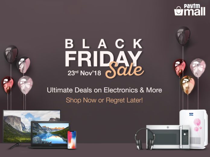 It’s Black Friday and here’s a sneak peek of the most exciting upcoming Electronics deals on Paytm Mall