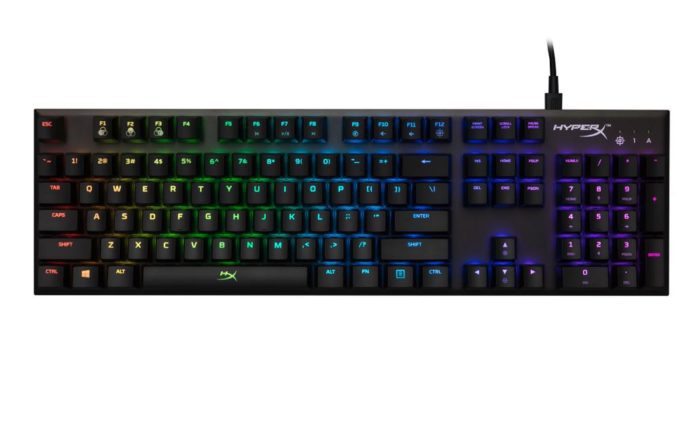 HyperX Launches Alloy FPS RGB Gaming Keyboard with Kailh Silver Speed Switches in India