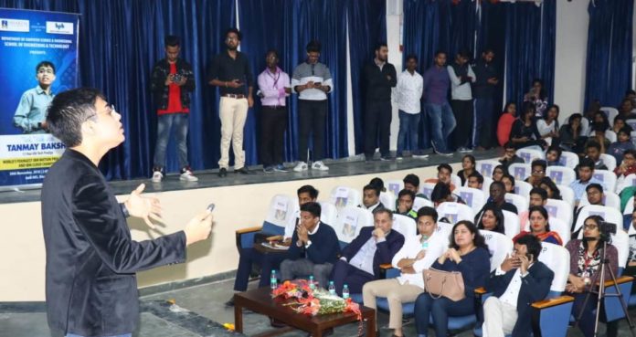 Sharda University organised a 'Tech Talk' with Tanmay Bakshi