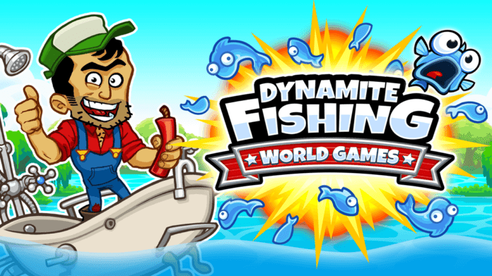 Dynamite Fishing - World Games out today on Nintendo Switch