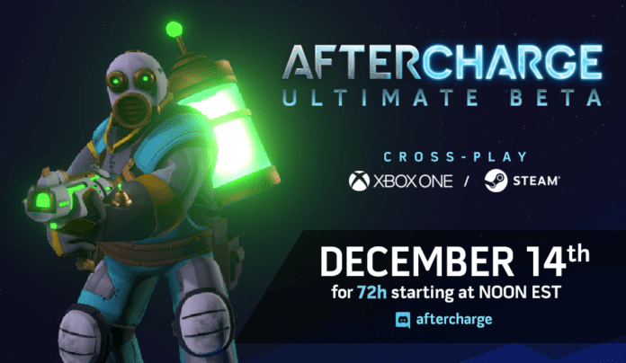 Aftercharge - The Electrifying 3v3 Team-Shooter Blasts its Way onto Steam and Xbox One through Game Pass on January 10