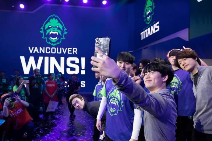 The Vancouver Titans defeat the San Francisco Shock to win the Overwatch League’s Stage 1 Finals