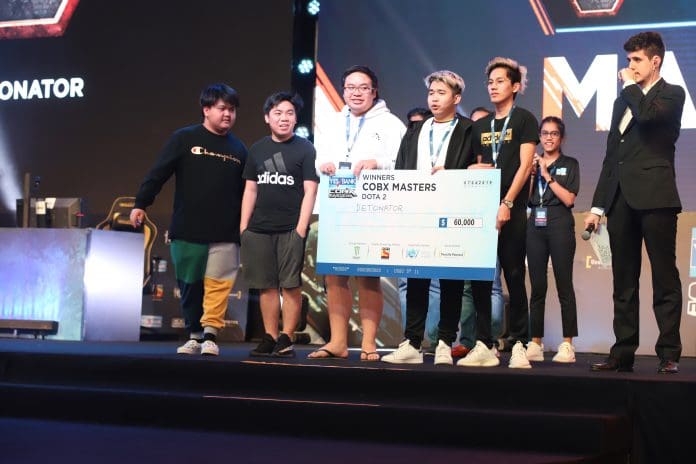 The young winners for DOTA-2 & CS: GO E-sports tournament bagged a whopping $200,000/- prize pool at Cobx Masters 2019