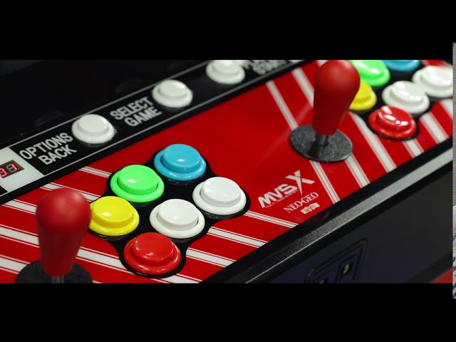 SNK NEOGEO MVSX Home Arcade System!