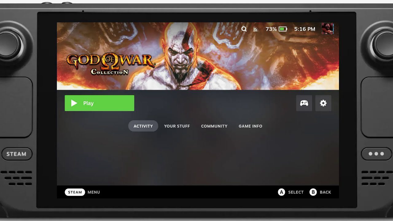 God of War HD RPCS3 Steam Deck Gameplay [4K60FPS] – Hardcore Gamers Unified